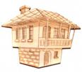 Дървена къщичка - голяма