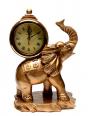 Декоративна фигура слон с часовник